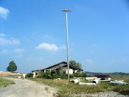 Sundowner Drive-In Theatre - Concession And Moonbeam Light (newer photo)